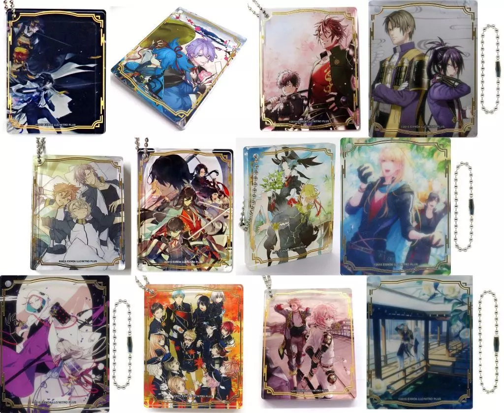 全12種セット 「刀剣乱舞-ONLINE- アクリルアートブロックコレクション ＜第二弾＞」_image