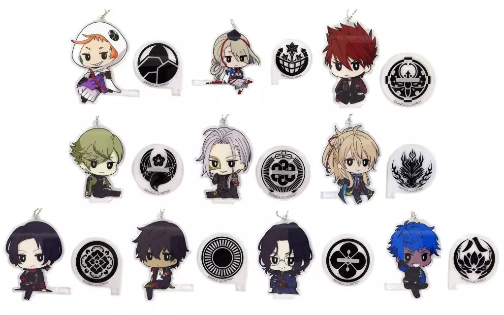 全10種セット プレートぬーどるストッパー 「みんなのくじ 刀剣乱舞ONLINE ～ぬーどるストッパーの陣 其ノ肆～」 G賞