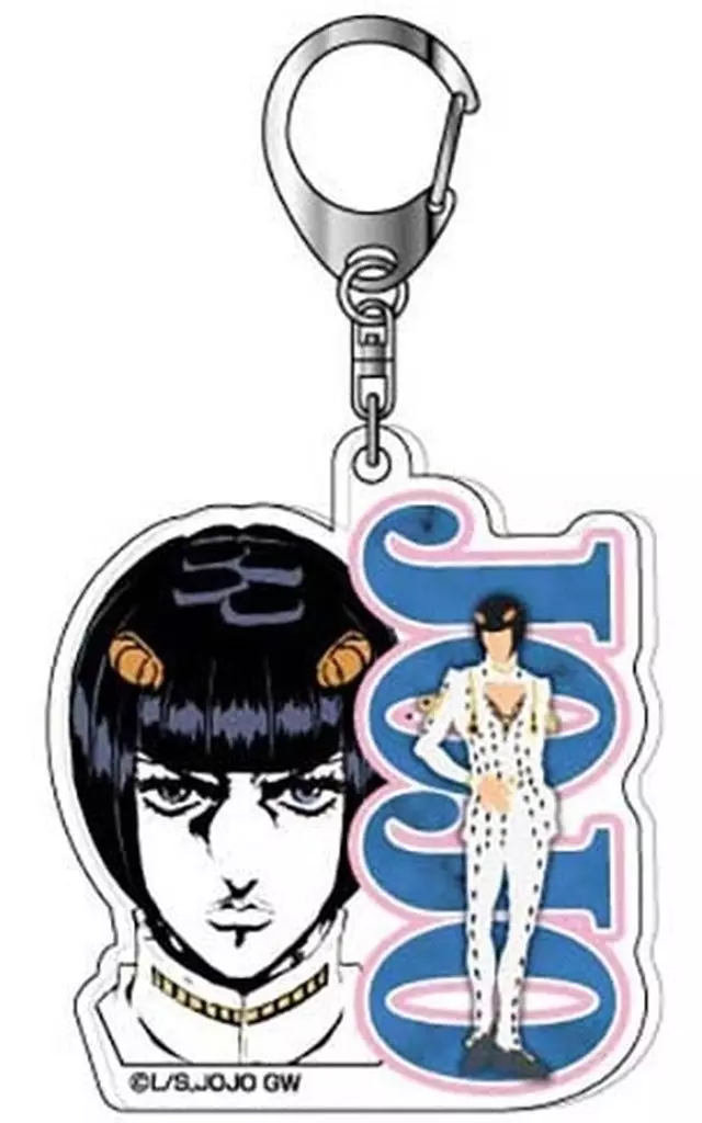 ブローノ・ブチャラティ 彩色影絵 アクリル 「ジョジョの奇妙な冒険 第五部 黄金の風」