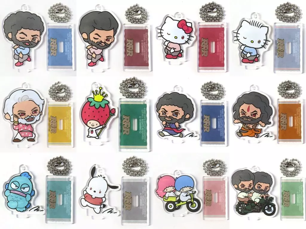 全12種セット スタンド付きアクリルコレクション 「RRR×サンリオキャラクターズ」