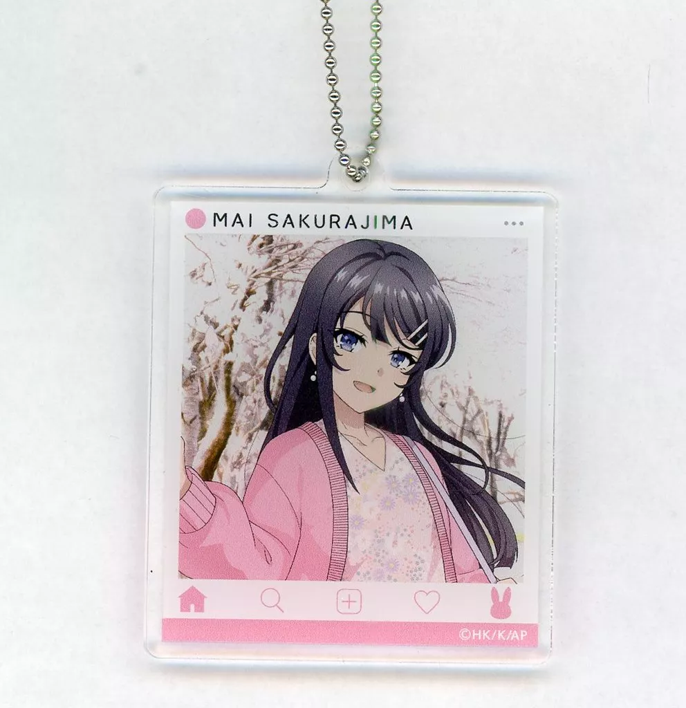 桜島麻衣【SPRING(B)】 アクリル 「くじコレ 青春ブタ野郎シリーズ 桜島麻衣コーディネートセレクション」 C-4賞