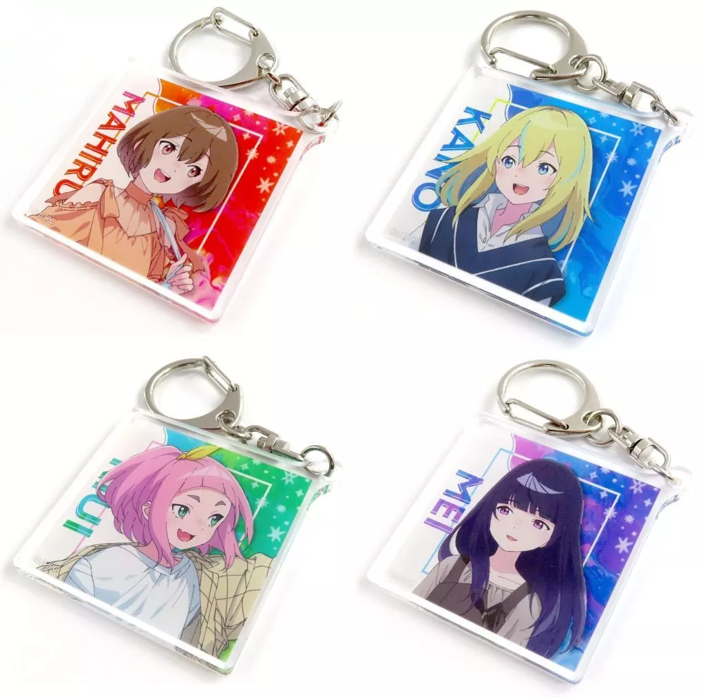 全4種セット 「夜のクラゲは泳げない×ドン・キホーテ アクリル」
