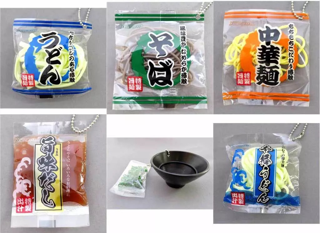 全6種セット 「麺ぷにぷにマスコットBC」