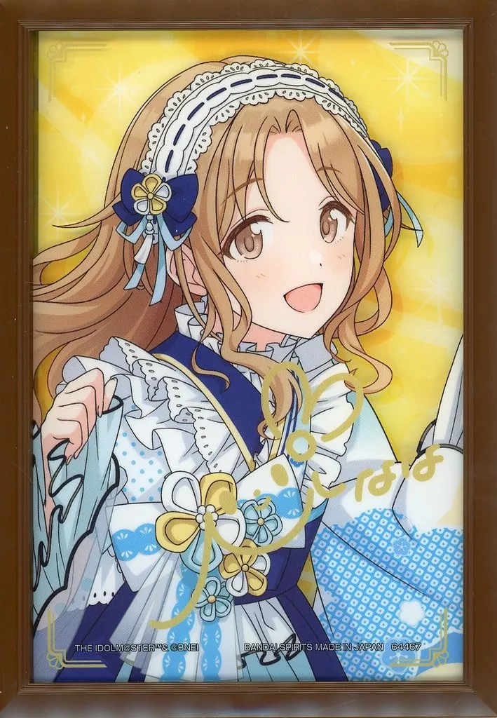 市川雛菜 クリアフレームスタンド 「一番くじ アイドルマスター シャイニーカラーズ Lolita Fashion Collection」 クリアフレームスタンド賞
