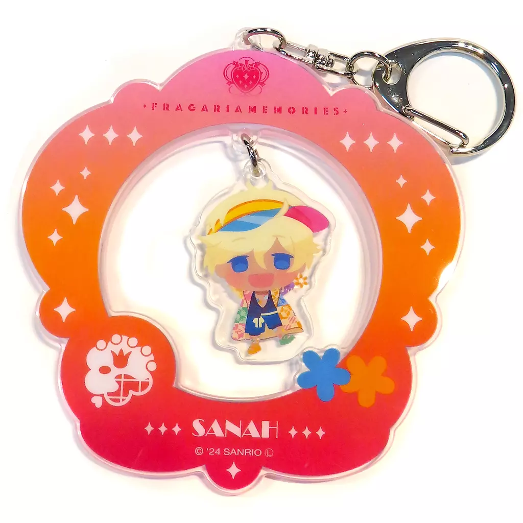 サナー ゆらゆらアクリルチャーム～レッドブーケ～ 「フラガリアメモリーズ」