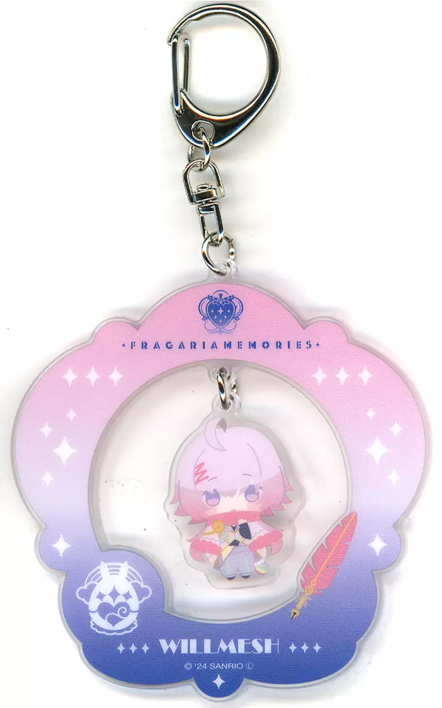ウィルメッシュ ゆらゆらアクリルチャーム～ブルーブーケ～ 「フラガリアメモリーズ」