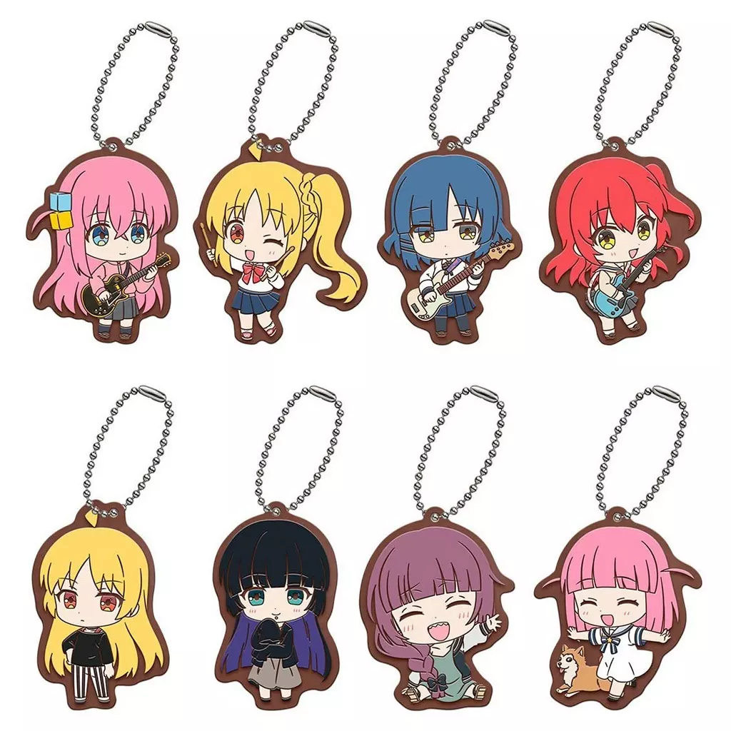 全8種セット 「ぼっち・ざ・ろっく! カプセルラバーマスコット2」