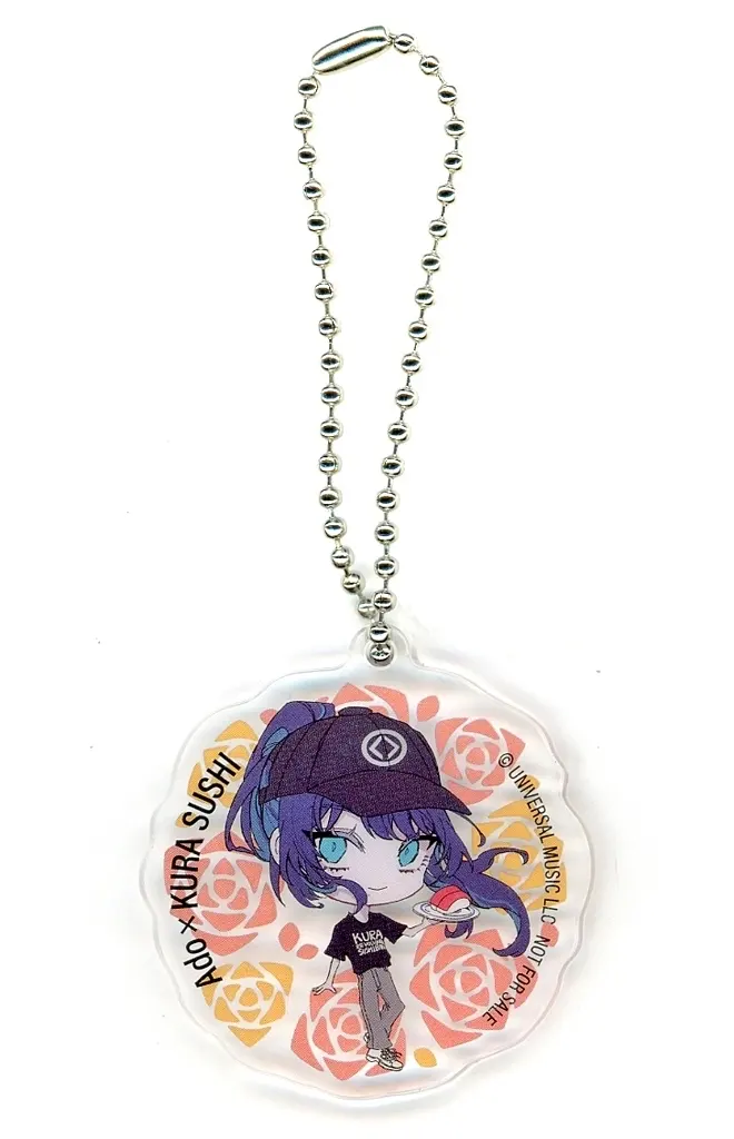 Ado(Tシャツ/オレンジ) アクリルチャーム1 「Ado×無添くら寿司」 ビッくらポン!景品