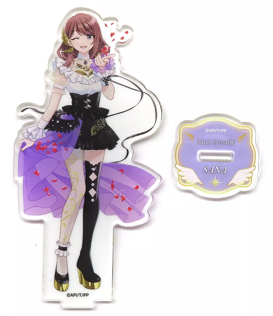 紫藤サナ アクリルフィギュア 「くじコレ ポールプリンセス!!」 B-6賞_image