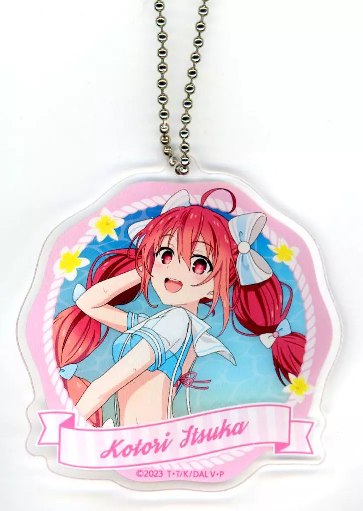 五河琴里(円形) アクリル 「くじコレ デート・ア・ライブV Splash Party Time!!」 C-3賞