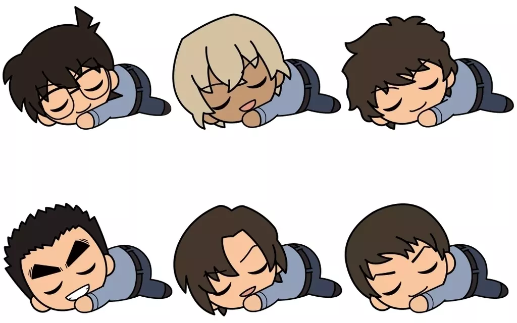 全6種セット 「名探偵コナン おやすみぬいぐるみ ぷち Vol.5」