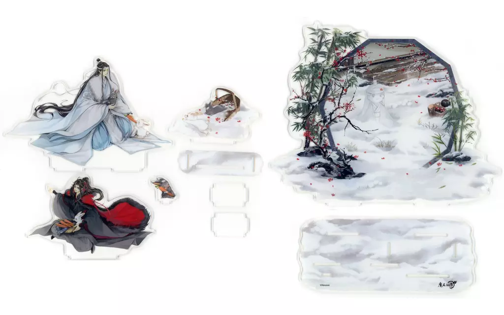 魏無羨＆藍忘機 歳載四景Ver. 冬シリーズ ジオラマアクリルスタンド 「魔道祖師」_image