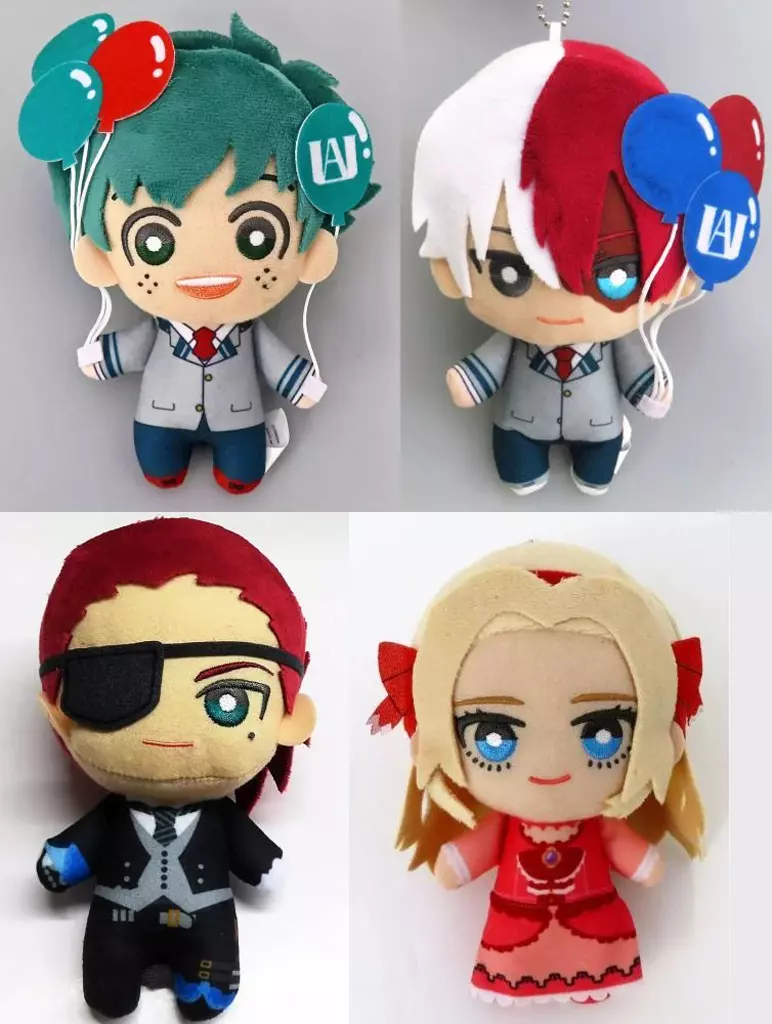 全4種セット ともぬい第一弾 ～ナムコキャンペーン～ 「僕のヒーローアカデミア 雄英高校オープンスクール」
