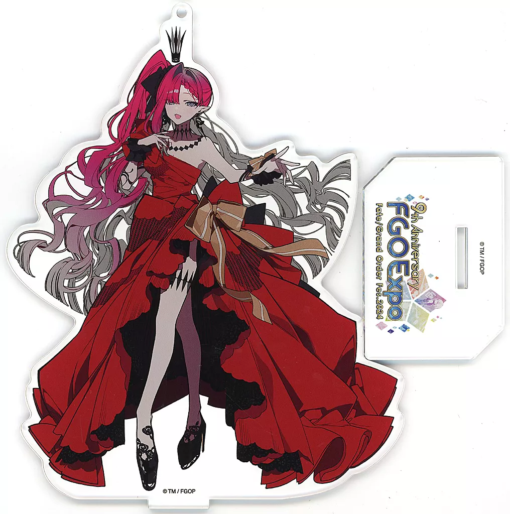 プリテンダー/妖精騎士トリスタン サーヴァント別 描き下ろしイラスト アクリルマスコットD 「Fate/Grand Order Fes. 2024 9th Anniversary」