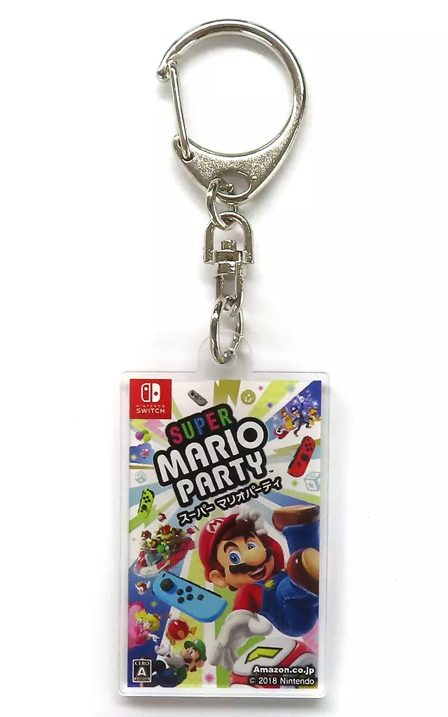 パッケージイラスト アクリル 「Switchソフト スーパーマリオパーティー」 Amazon.co.jp購入特典