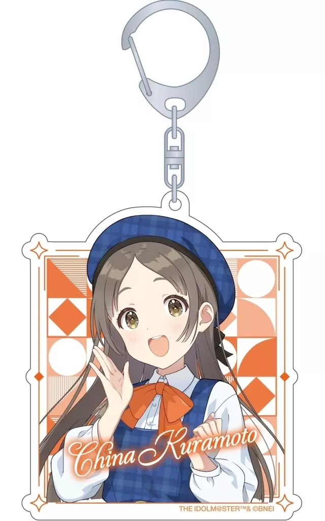 倉本千奈 ラメアクリルキーホルダー 「学園アイドルマスター」