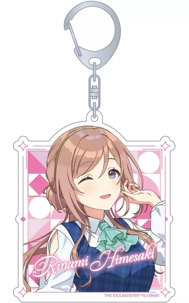 姫崎莉波 ラメアクリルキーホルダー 「学園アイドルマスター」