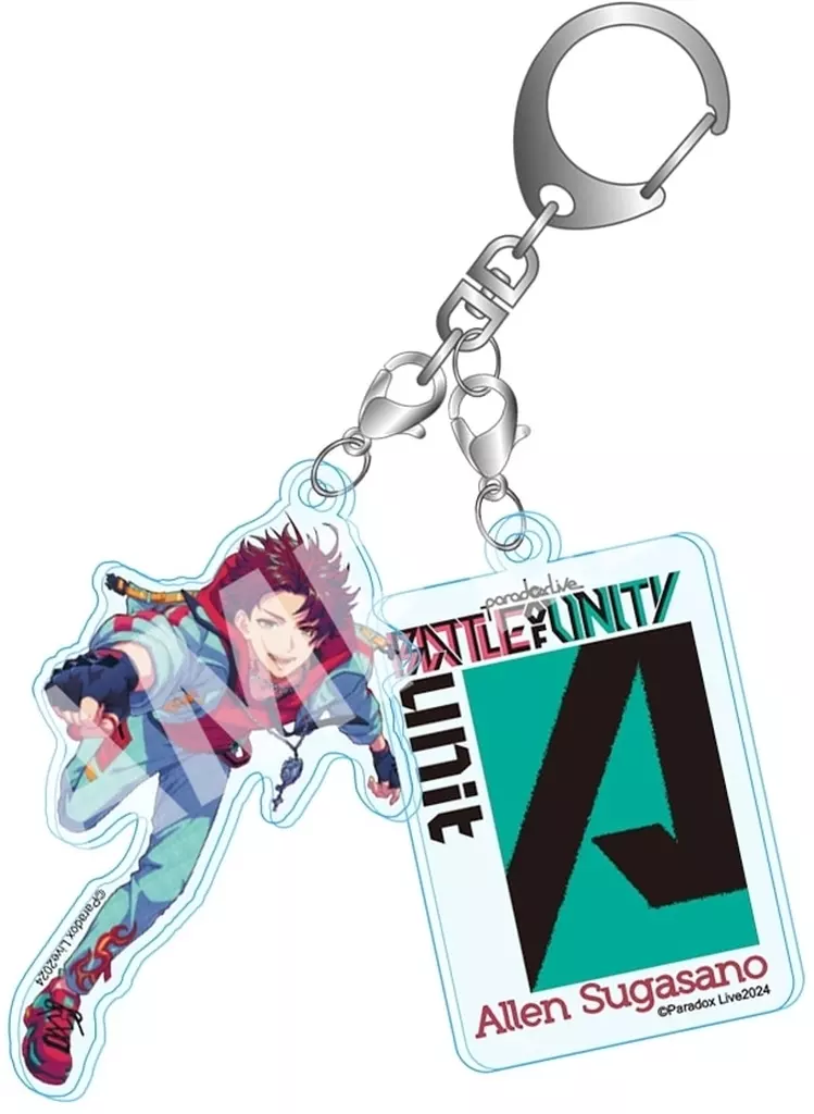 朱雀野アレン 「Paradox Live Battle of Unity トレーディングアクリルチャーム A」