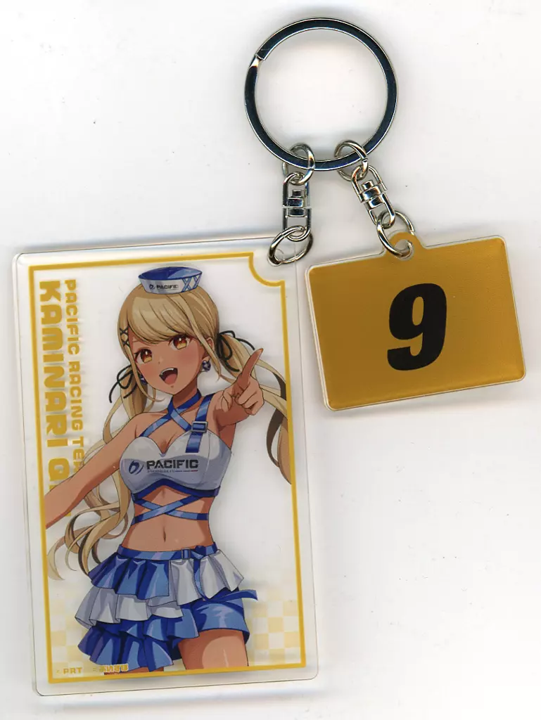 神成きゅぴ(夏コス) カード型アクリル 「PACIFIC RACING TEAM×バーチャルYouTuber ぶいすぽっ! RACING PROJECT」 SUPERGT Rd.4グッズ
