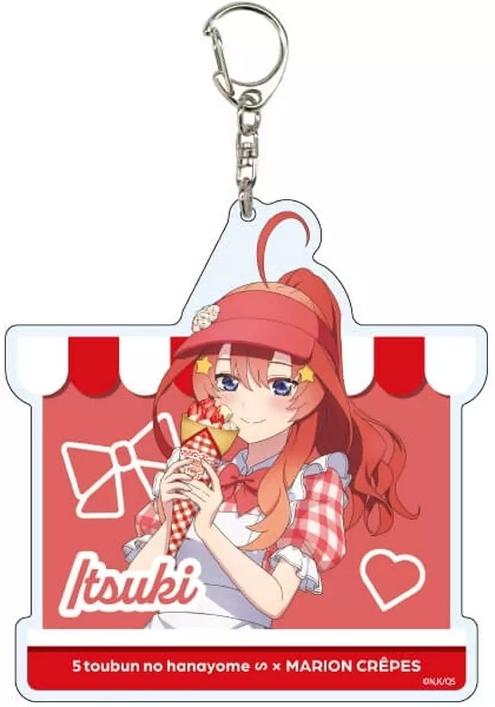 30.中野五月 クレープ店員ver.(描き下ろしイラスト) デカアクリル 「五等分の花嫁∽」