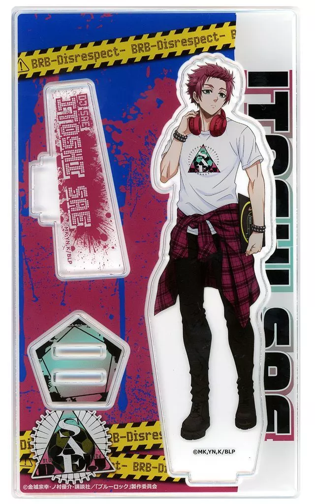 糸師冴 ネームプレート付きアクリルスタンド 「ブルーロック×カラオケの鉄人 Vol.3」_image