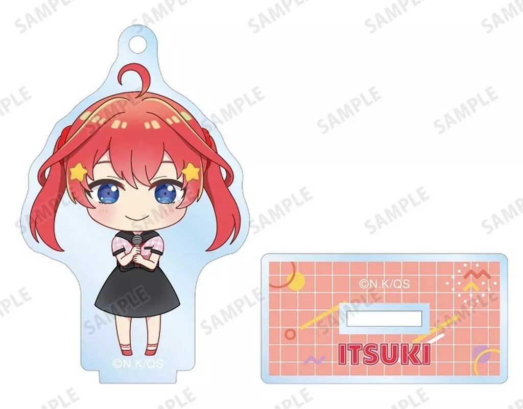 中野五月(カラオケ) 「五等分の花嫁∽×ROUND1 トレーディング ちびキャラ アクリルスタンド」