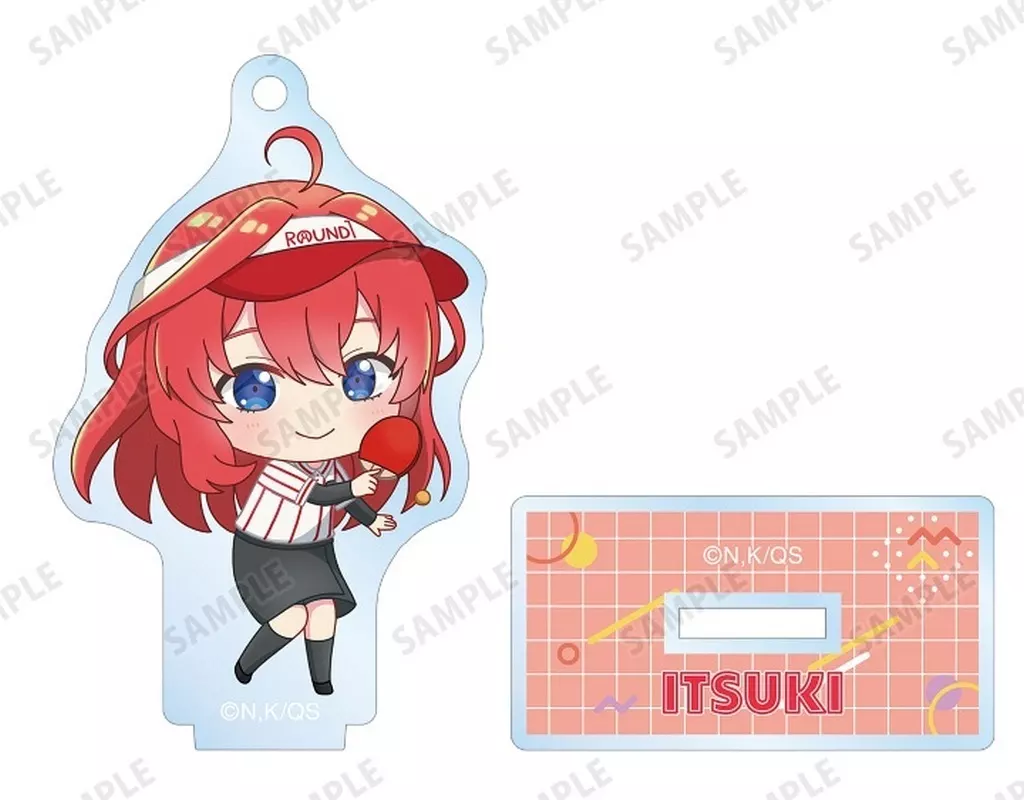 中野五月(スポッチャ) 「五等分の花嫁∽×ROUND1 トレーディング ちびキャラ アクリルスタンド」