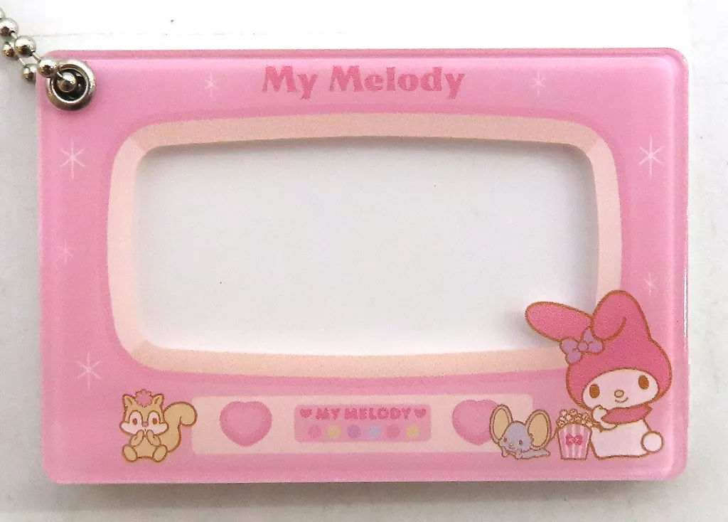 マイメロディ 「サンリオキャラクターズ テレビ型フレームキーチェーン」