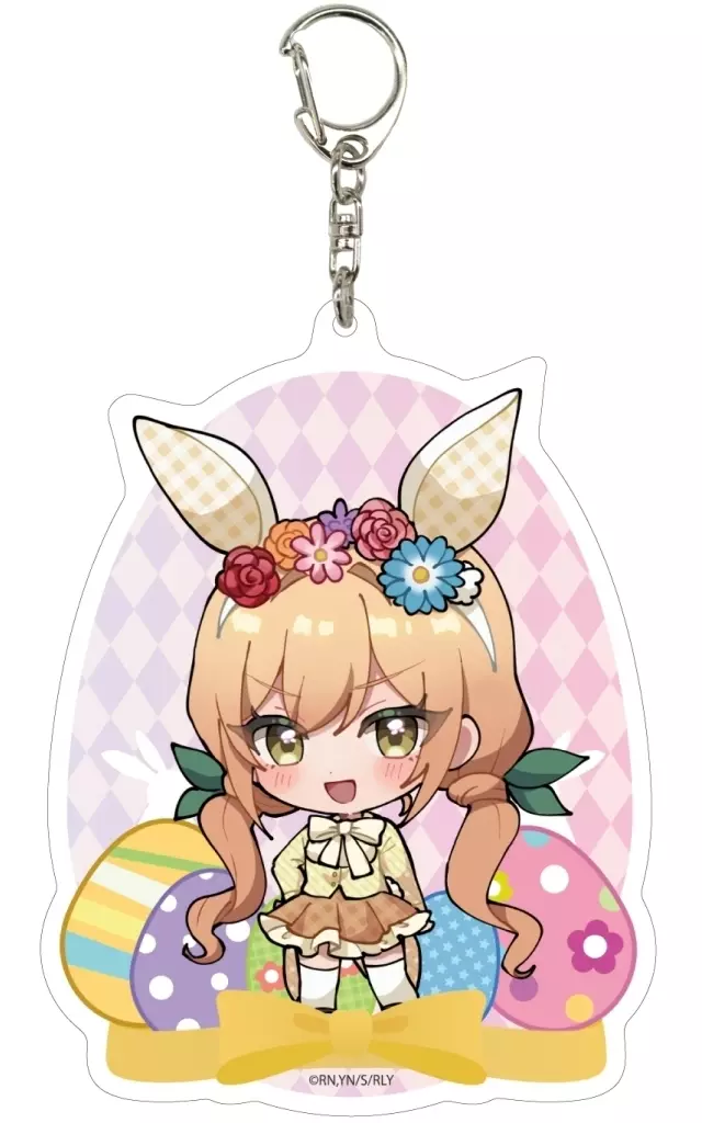 03.院田唐音(ミニキャライラスト) デカアクリルキーホルダー 「君のことが大大大大大好きな100人の彼女」