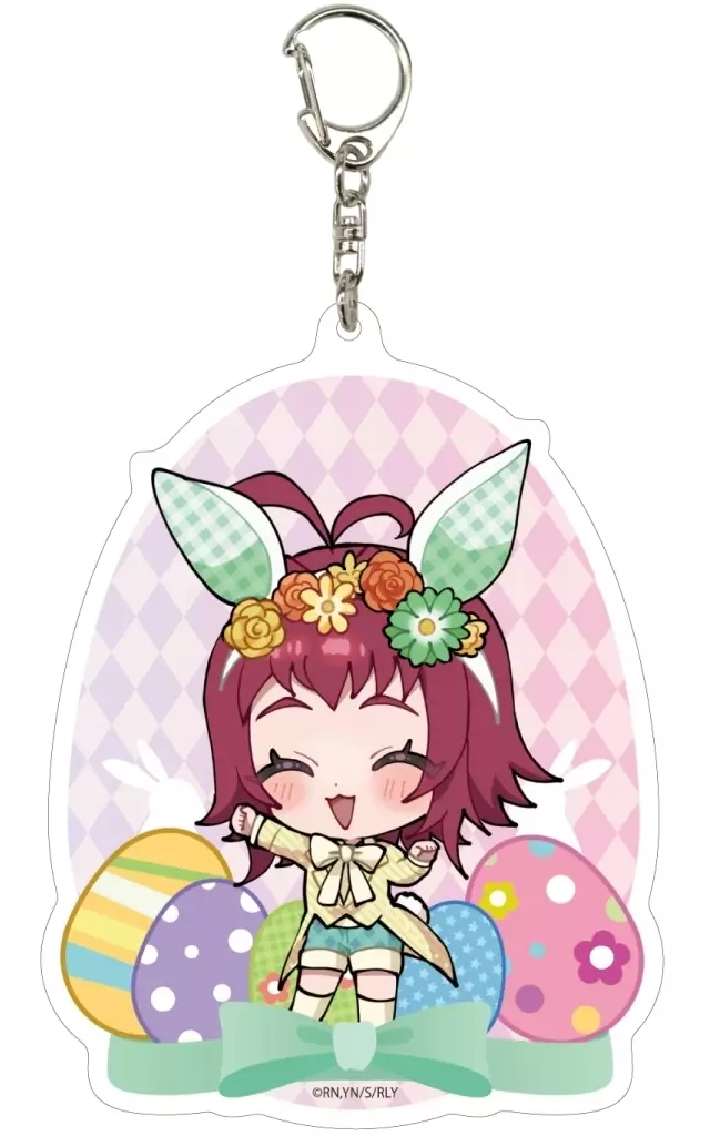 06.薬膳楠莉(ミニキャライラスト) デカアクリルキーホルダー 「君のことが大大大大大好きな100人の彼女」