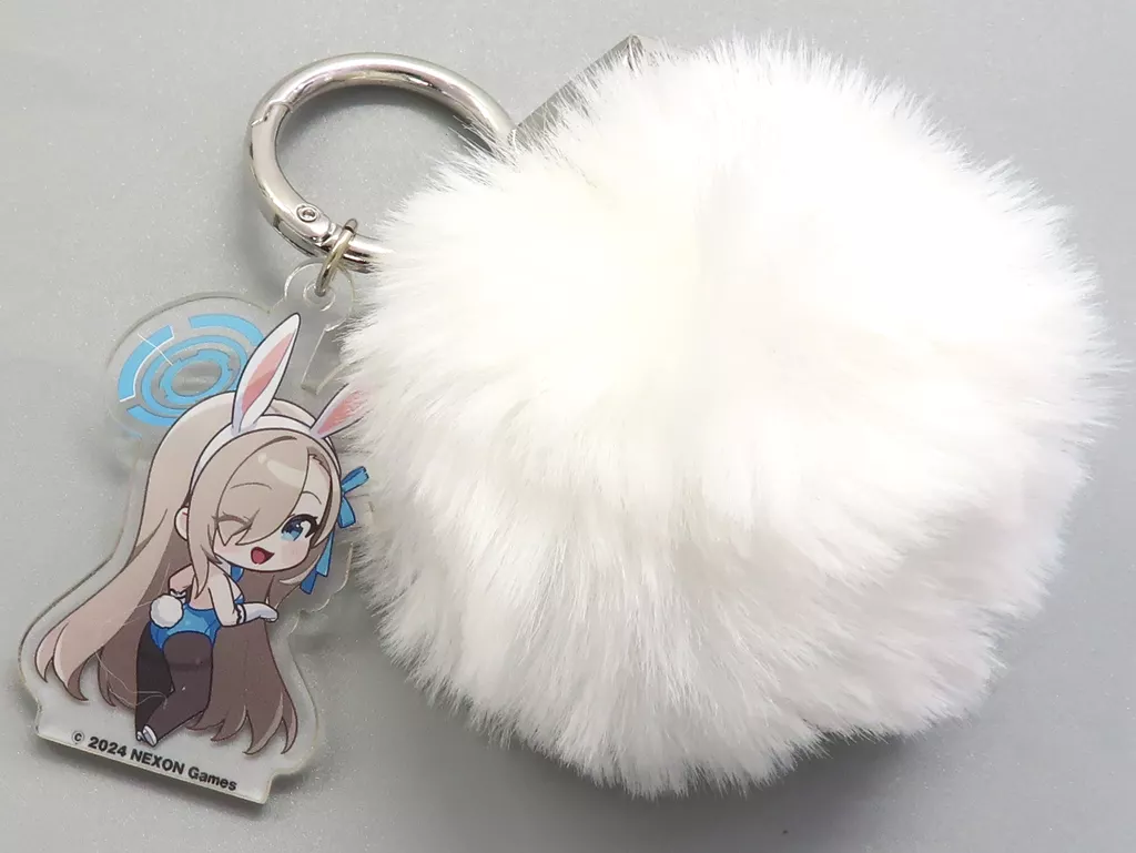 アスナのウサギ尻尾の手榴弾モチーフ キーチェーン 「ブルーアーカイブ 3.5th Anniversary POP UP STORE」