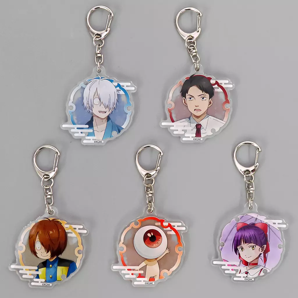 全5種セット 「鬼太郎誕生 ゲゲゲの謎 傘～過去と現在～ TSUTAYA POP UP SHOP トレーディングアクリルPart1」