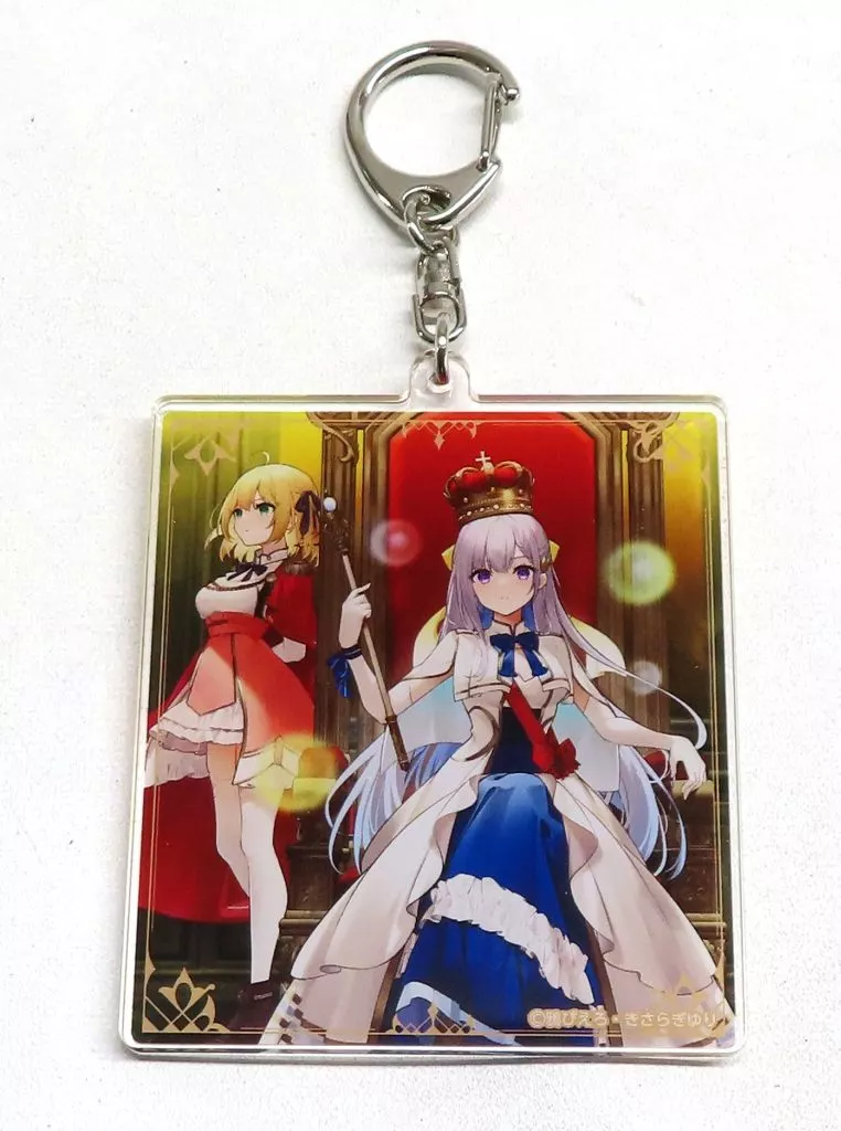 8巻(カバーイラスト) アクリル 「くじ引き堂 転生王女と天才令嬢の魔法革命 小説オンラインくじ」 C-12賞