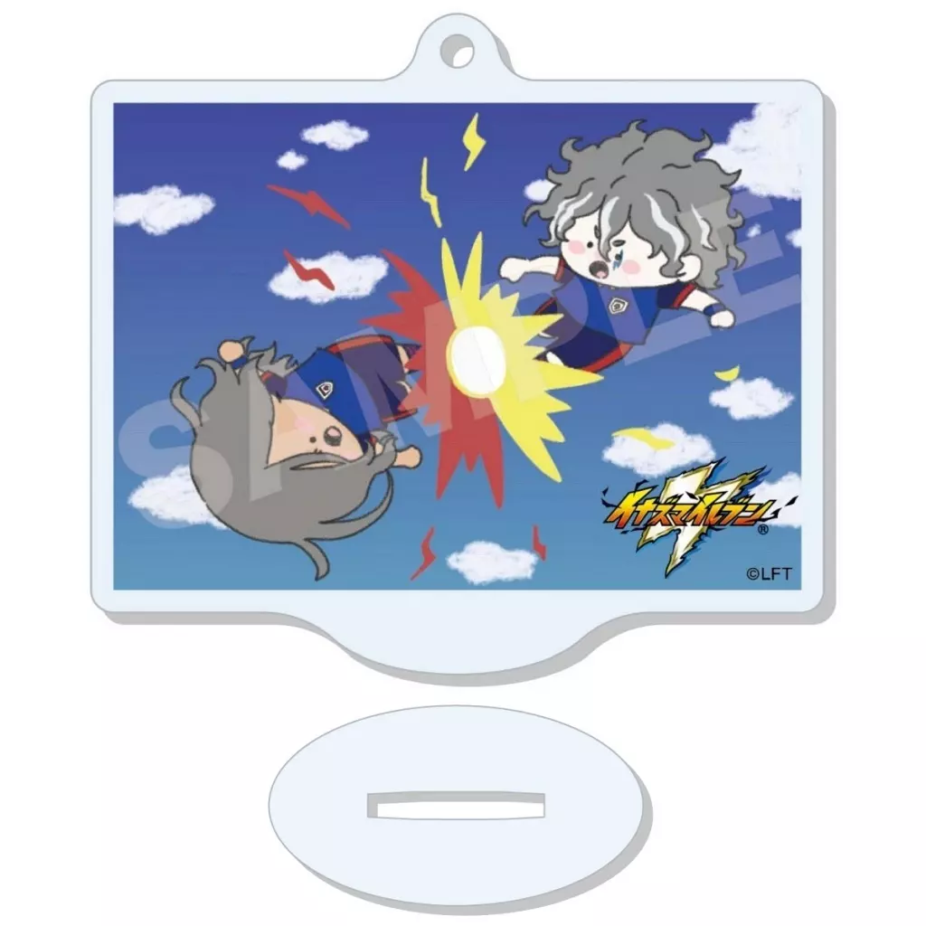 09.灰崎凌兵＆吉良ヒロト 「イナズマイレブン オリオンの刻印 ちるコレ まるっとスタンド 01」