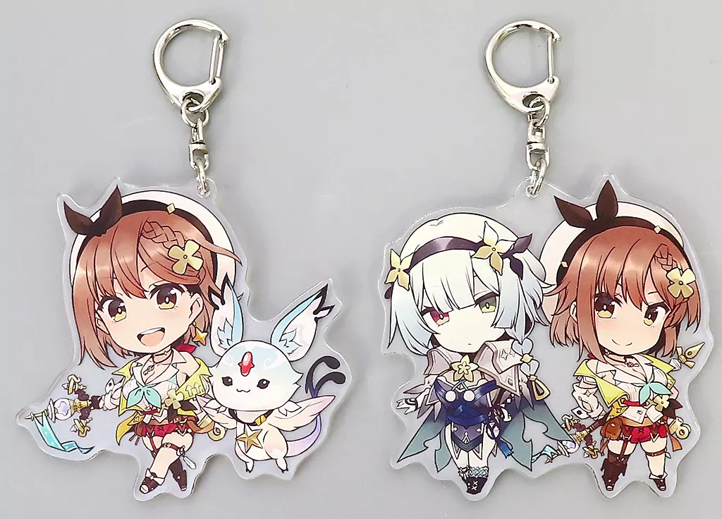 ライザ＆フィー/ライザ＆セリ アクリル2種セット 「PS4/Switchソフト ライザのアトリエ2 ～失われた伝承と秘密の妖精～ 電撃スペシャルパック」 同梱特典