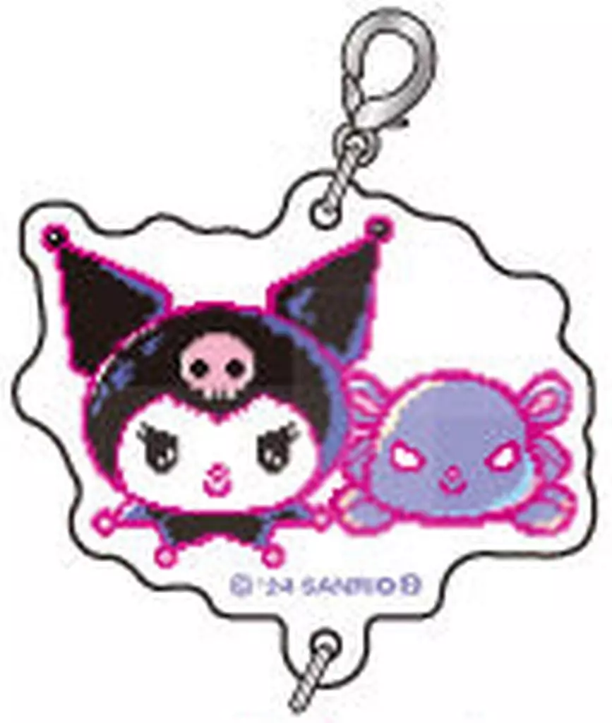 いっしょ 「クロミ ピクセルアート トレーディングつながる!アクリルチャーム」