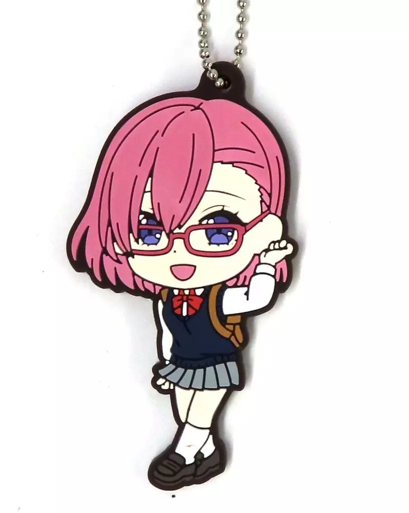 天乃リリサ(制服) ラバーチャーム きゅんキャラいらすとれーしょんず 「一番くじ 2.5次元の誘惑」 F賞