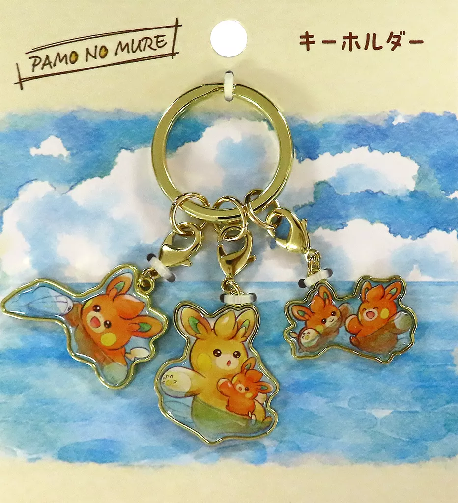 すいえい 3連メタル PAMO NO MURE 「ポケットモンスター」 ポケモンセンター限定