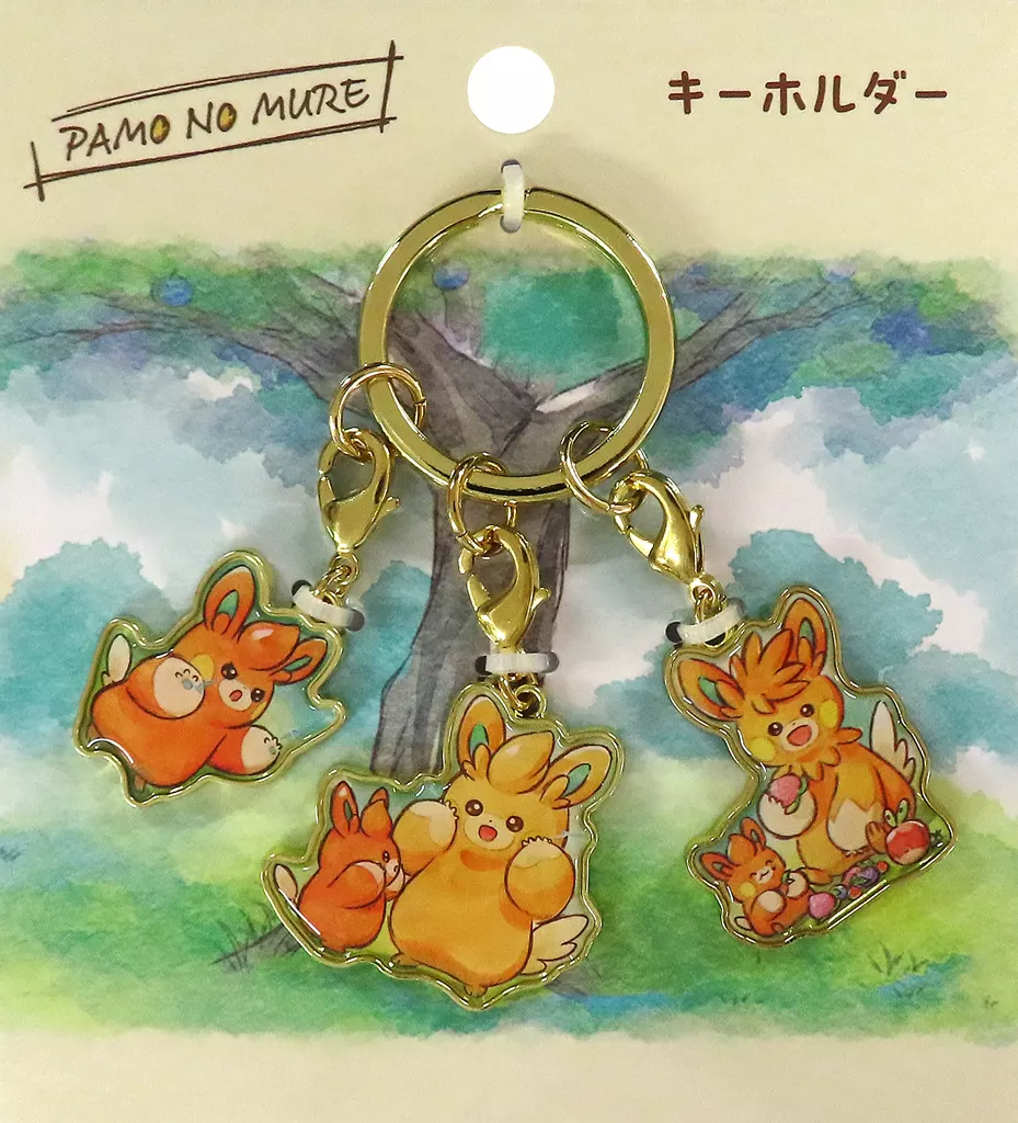 はつでん 3連メタル PAMO NO MURE 「ポケットモンスター」 ポケモンセンター限定