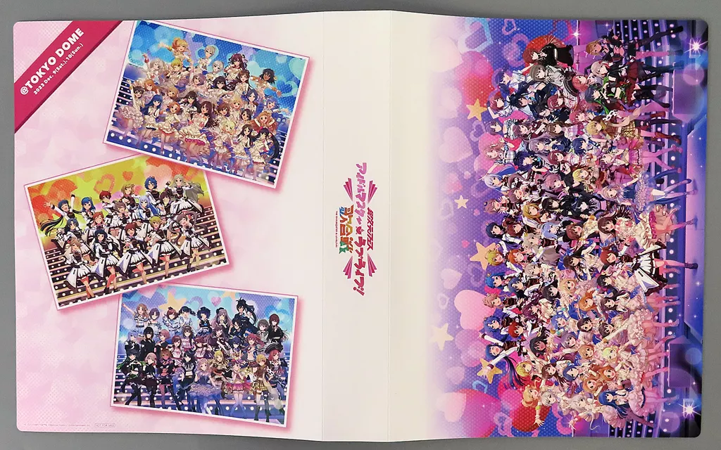 集合 クリアカードホルダー 「Blu-ray 異次元フェス アイドルマスター ラブライブ!歌合戦」 アソビストア購入特典