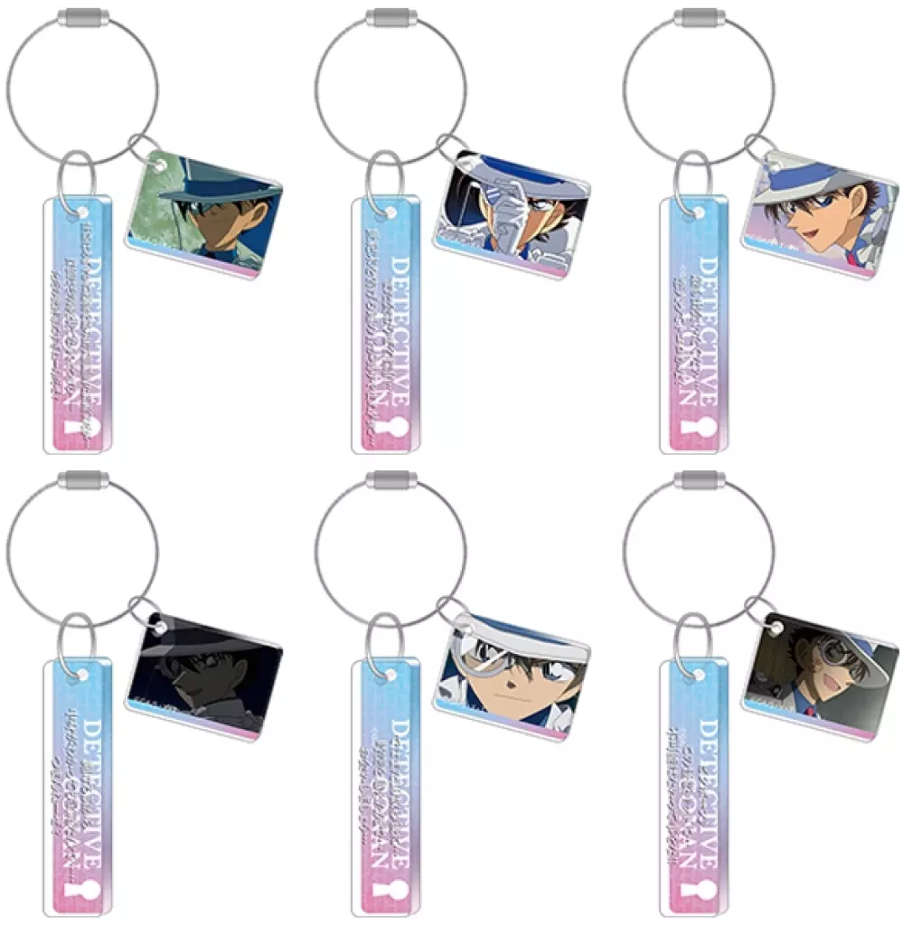 全6種セット 「名探偵コナン アクリルプレートコレクション 怪盗キッド」