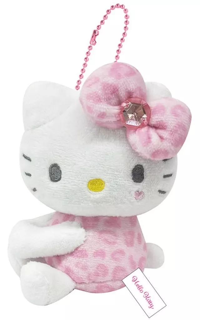 ヒョウ(ピンク) ハグマスコット 「ハローキティ 2024 GOGOギャル COLLECTION」