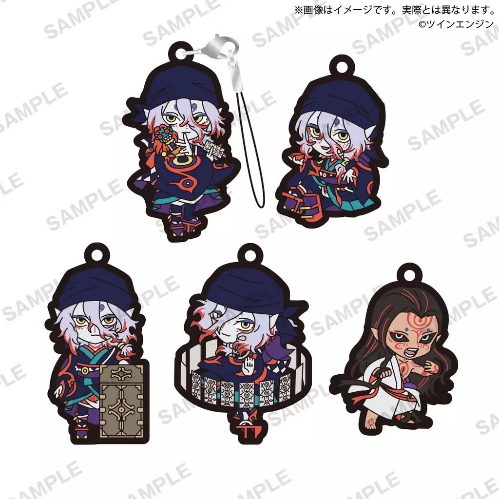 全5種セット 「劇場版 モノノ怪 薬売りがいっぱいカプセルラバー」