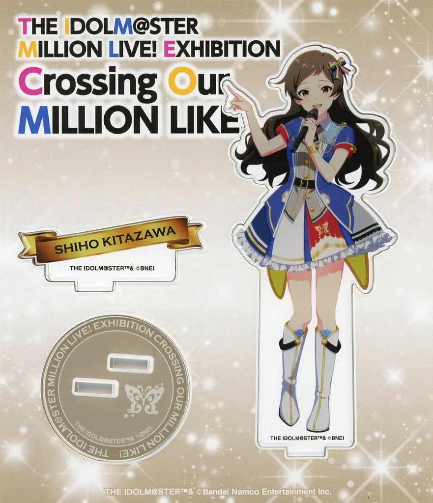 北沢志保 公式アクリルスタンド 「アイドルマスター ミリオンライブ!展 ～Crossing Our MILLION LIKE!～」