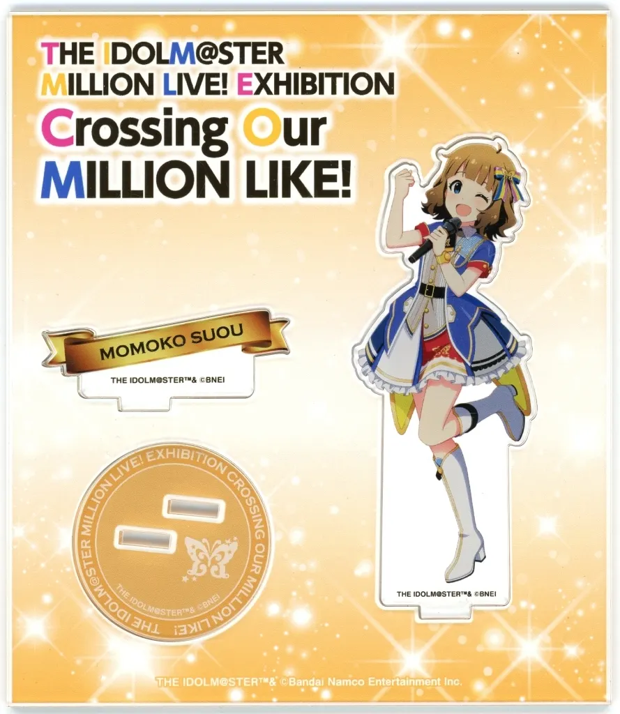 周防桃子 公式アクリルスタンド 「アイドルマスター ミリオンライブ!展 ～Crossing Our MILLION LIKE!～」