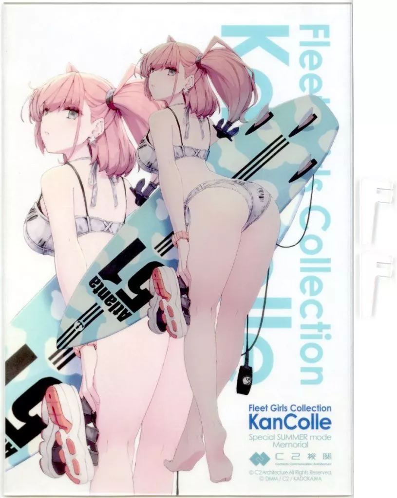 Atlanta(アトランタ) Special SUMMER mode Memorial 公式艦娘アクリルボード 「艦隊これくしょん～艦これ～ 【金剛型86】納車式in FSW鎮守府2024」