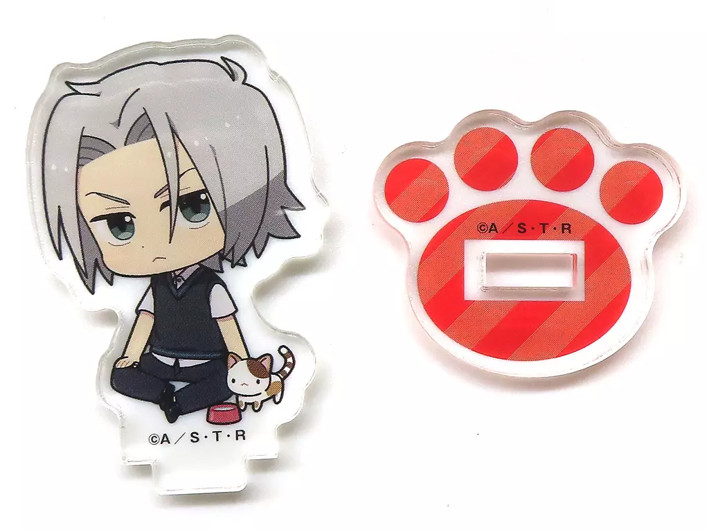 獄寺隼人 「家庭教師ヒットマンREBORN!×カラオケまねきねこ ミニアクリルスタンド」_image
