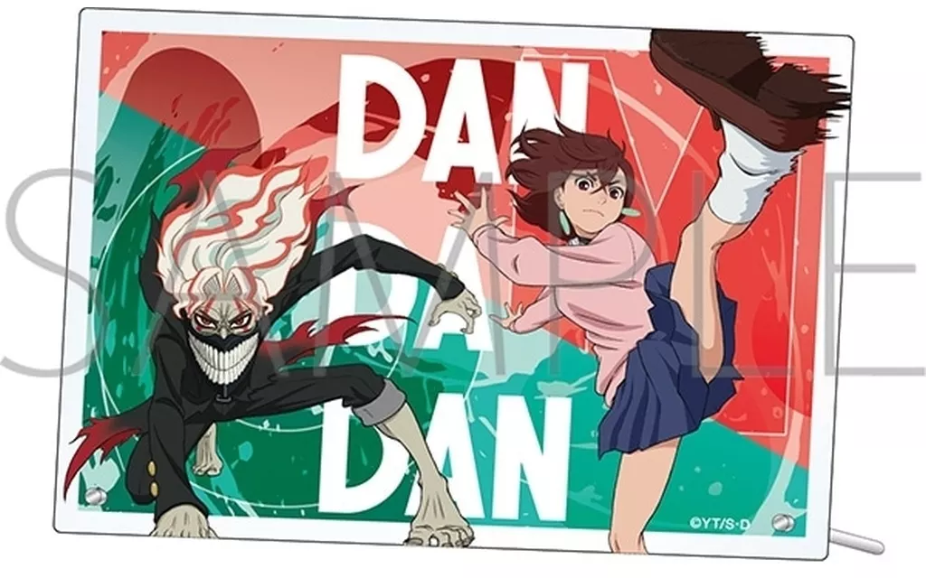 綾瀬桃&オカルン(バトルver.) アクリルアートパネル 「ダンダダン」