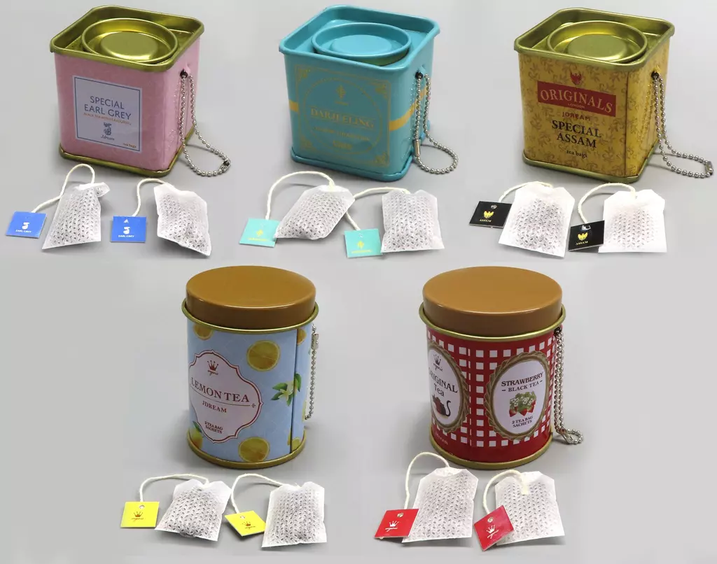 全5種セット 「紅茶缶マスコット」