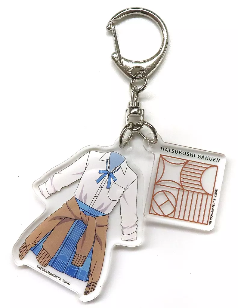 紫雲清夏 衣装アクリルチャーム 「学園アイドルマスター×ばくだん焼本舗 池袋店限定 POP UP」